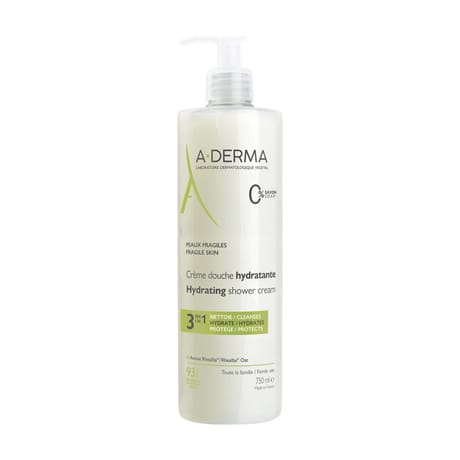 Aderma les indispensables crème de douche hydratante 750 ml