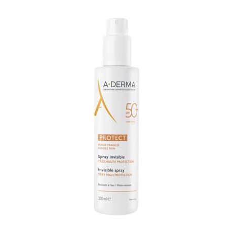 Aderma protect spray très haute protection 50+ 200 ml