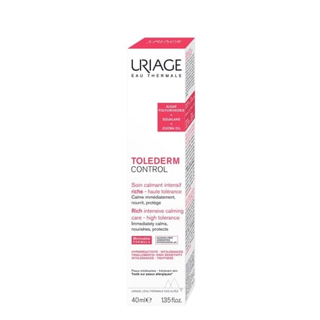 Uriage tolederm control soin calmant intensif riche haute tolerance 40ml