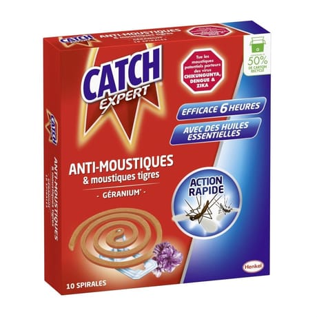 Catch 10 spirales exterieures geranium 0.134kg
