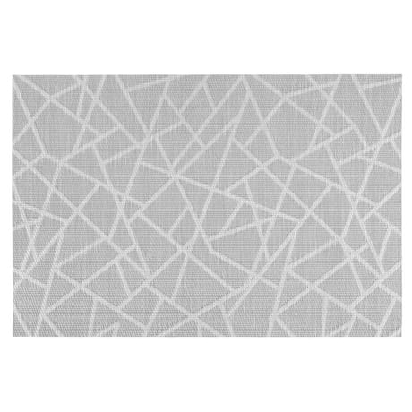 Set de table craquelé 45 x 30 cm - coloris gris