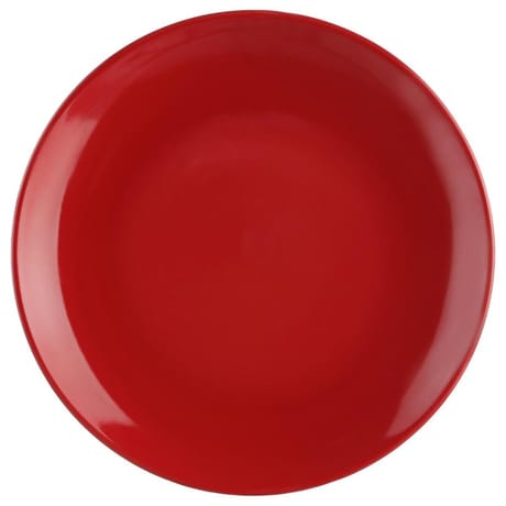 Assiette dessert rouge 21 cm