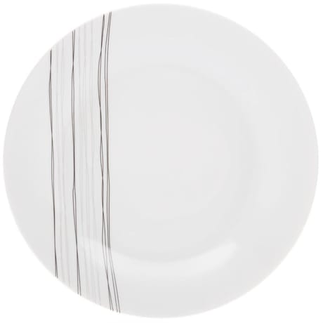 Assiette plate lignes 27 cm