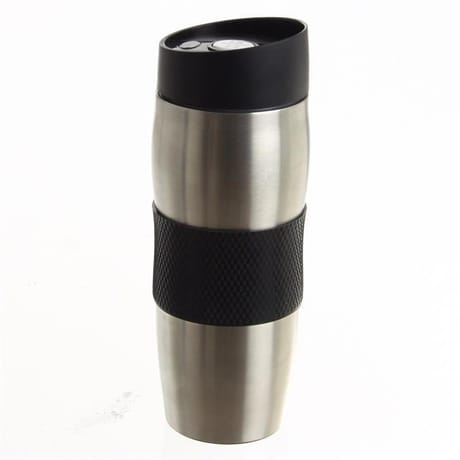 Mug isotherme noir hauteur 20cm