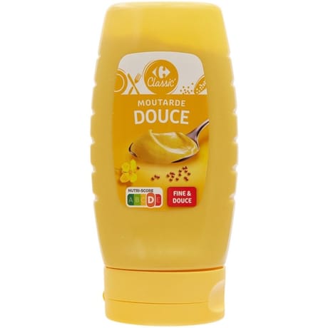 Carrefour classic' moutarde douce 255g