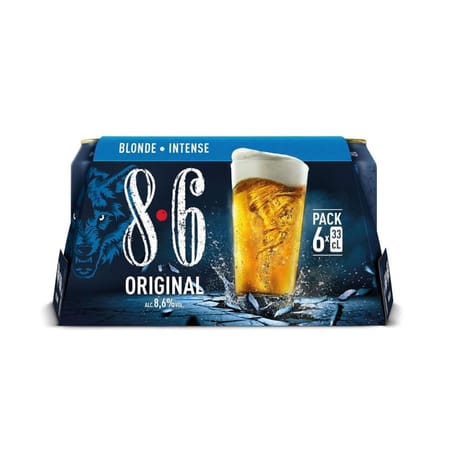 8.6 original boite pack 6x33cl (8.6%)