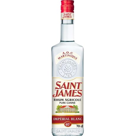 Saint james rhum blanc agricole 70cl 40°