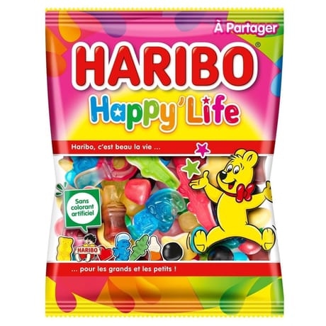Haribo happy life sachet 275g
