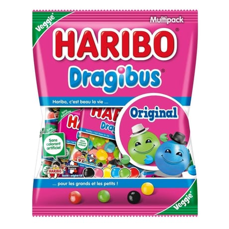 Haribo dragibus multipack 250g