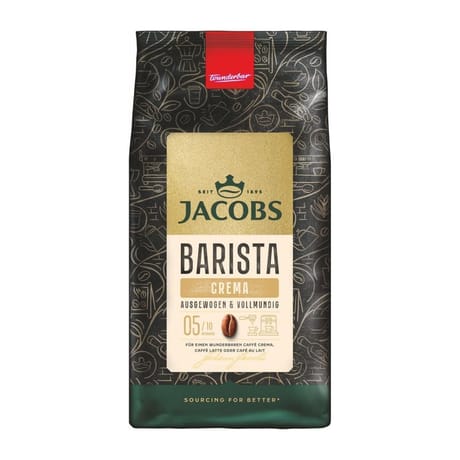 Jacobs Barista Café en grains Crema 1kg