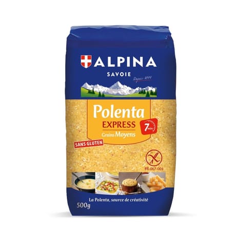 Alpina Savoie polenta express moyenne 500G