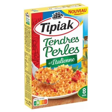 Tipiak tendres perles à l'italienne 300g