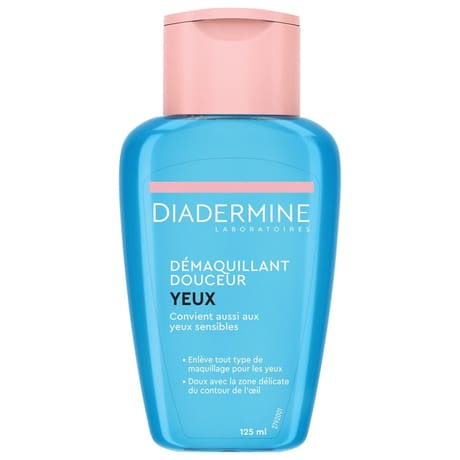 Diadermine gel démaquillant douceur yeux 125 ml