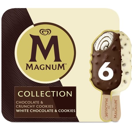 Magnum mini collection cookies 6x55ml 270g