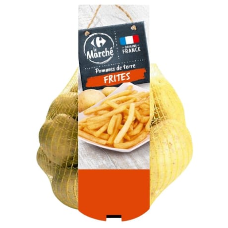 Pomme de terre consommation frite 2 kg carrefour le marché