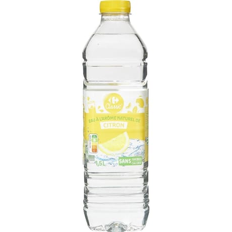 Carrefour classic' eau aromatisée citron 1.5l