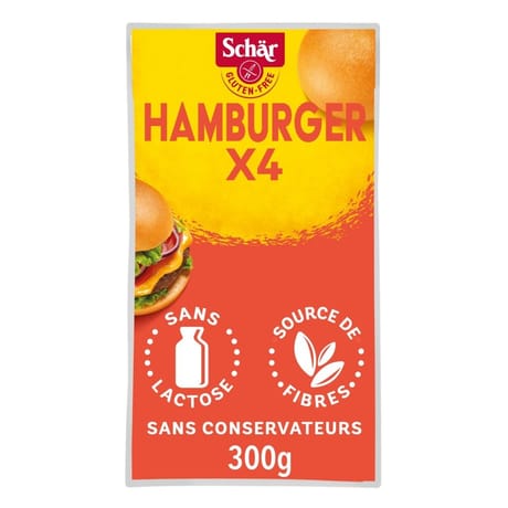 Schar hamburger sans gluten 300g
