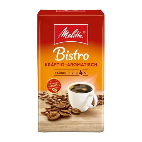 Melitta Bistro kräftig-aromatisch Café moulu 500g