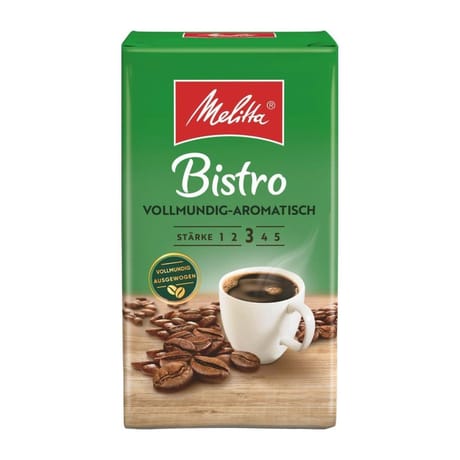 Melitta Bistro vollmundig-aromatisch Café moulu 500g