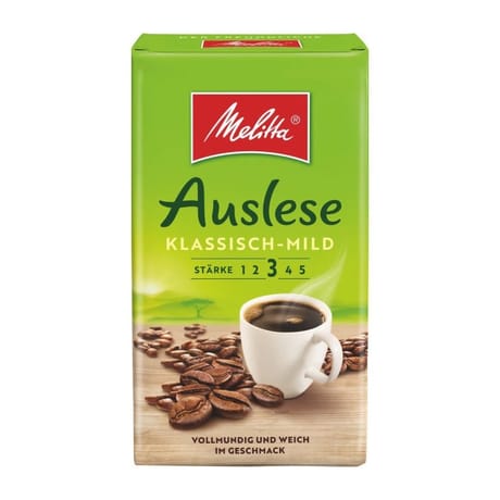 Melitta Auslese Klassisch-mild Café moulu 500g