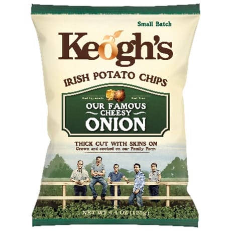 Keogh's chips mature cheese et oignon - 125g