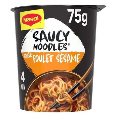 Maggi nouilles instantanées sauce poulet sésame 75g