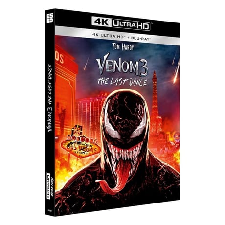 Blu ray 4k venom 3 : the last dance
