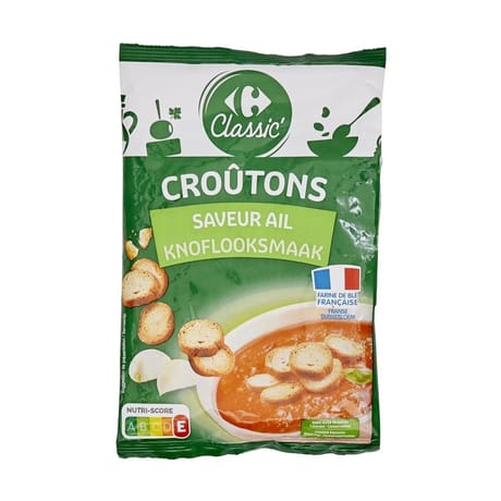Carrefour classic' croûtons saveur ail - 90g