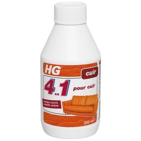 HG nettoyant 4 en 1 pour le cuir 250ml