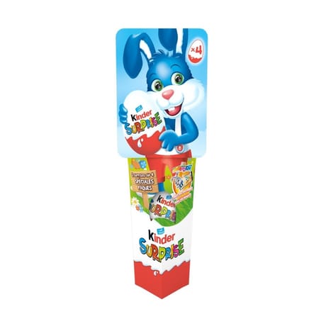 Kinder surprise x4 oeufs surprises -80g