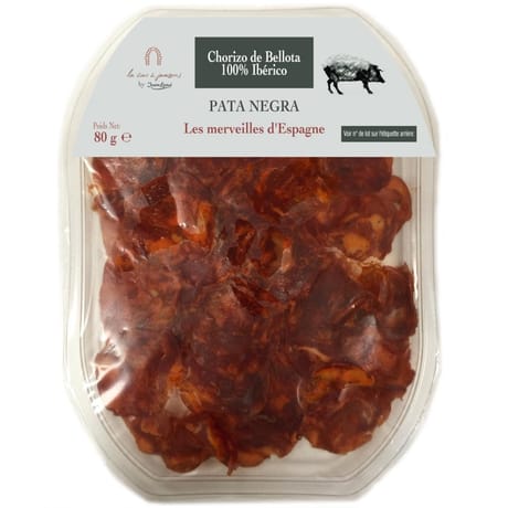 Chorizo pata negra 80g fe