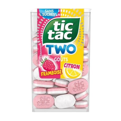 Tit tac two framboises citron x38 - 38.5g