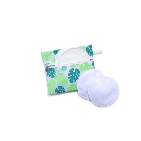 Tex Baby coussinet d'allaitement blanc lavable x4
