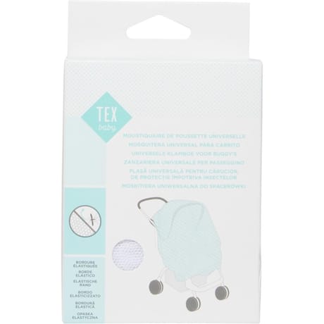 Tex Baby moustiquaire de poussette universelle
