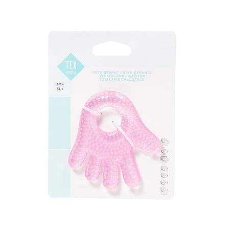 TEX BABY ANNEAU DE DENTITION ROSE