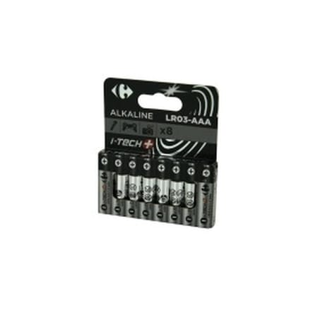 Carrefour 8 piles LR03/AAA i-tech+