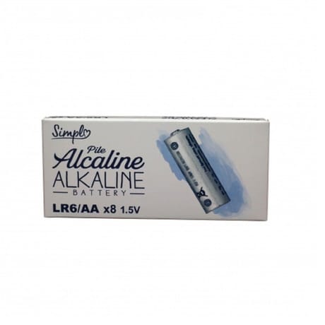 Simpl 8 piles LR6/AA
