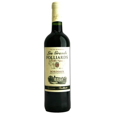 Bordeaux Rouge Les Grands Folliards Vieilles Vignes 12.5% Vol.75 cl