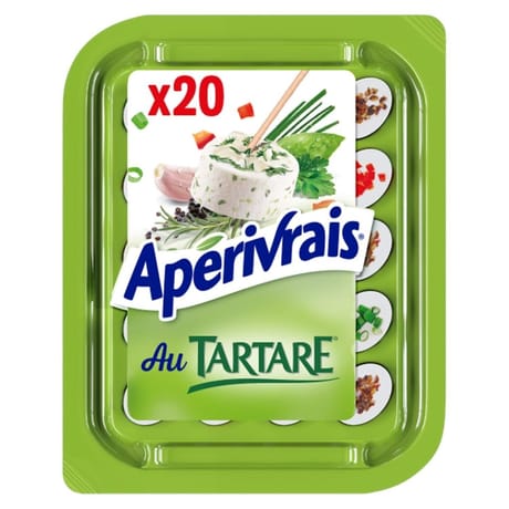 Apérivrais ail et fines herbes 31%mg 100g