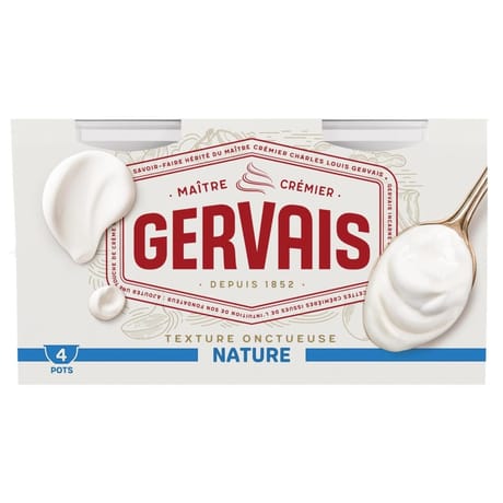 Gervais Nature 4x115g
