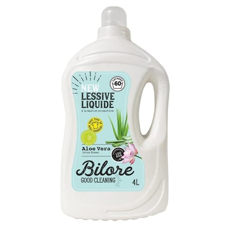 Bilore lessive liquide aloe vera 4 l