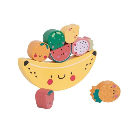 Légumes fruits à empiler bois