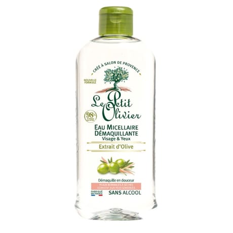 Le petit olivier eau micellaire démaquillante visage & yeux 400 ml