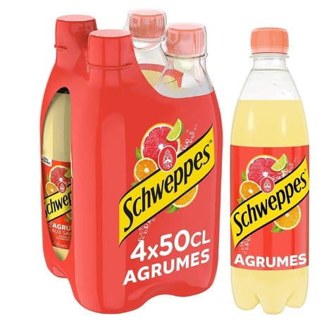 Schweppes agrumes 4x50cl