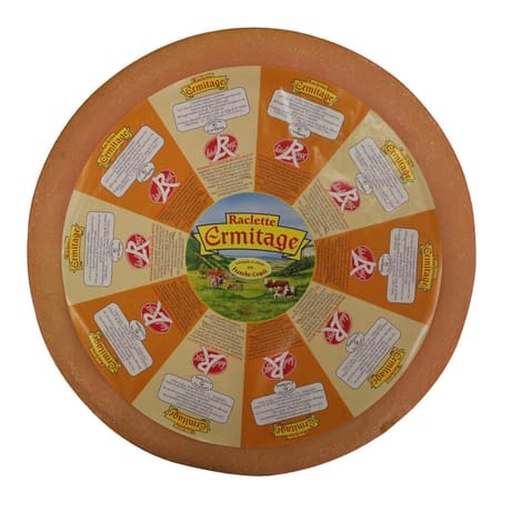 Raclette label rouge au lait pasteurisé - tranchée
