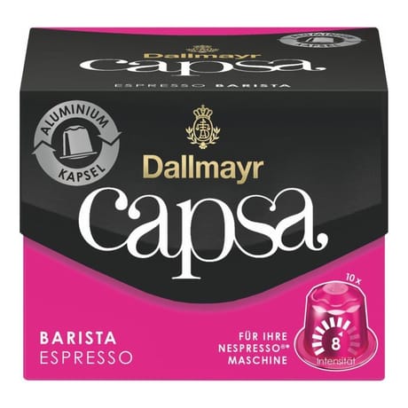 Dallmayr Capsa Barista espresso café en capsule X 10 - 56g