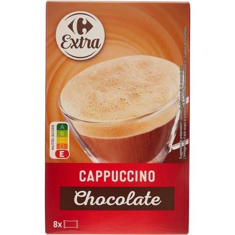 Carrefour cappuccino chocolat 144g