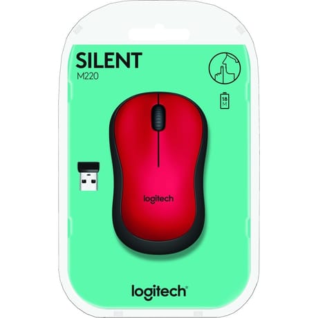 Logitech souris sans fil silent noir m220 910-004878