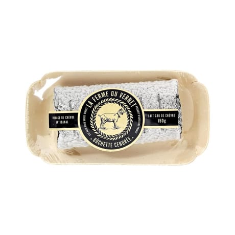 Buchette de chèvre cendrée 150g