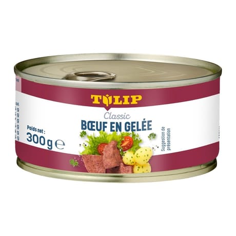 Tulip boeuf en gelée 300g